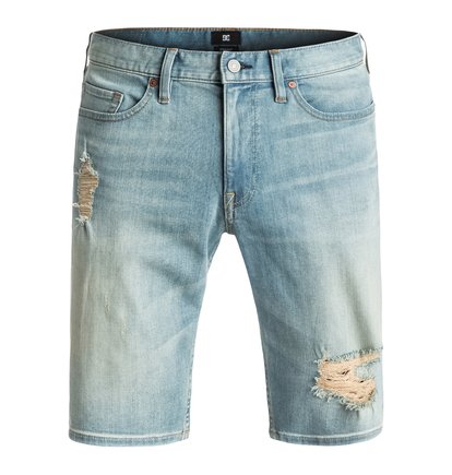 dcshoes, Джинсовые шорты Washed Straight, LIGHT INDIGO BLEACH (bfgw) Washed Straight - Denim Shorts EDYDS03019