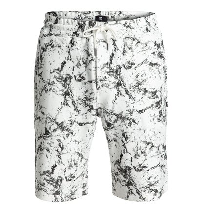 dcshoes, Спортивные шорты Frayser, LILY WHITE STORM PRINT (wcq1) Frayser - Sweat Shorts EDYFB03035