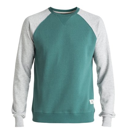 dcshoes, Толстовка Rebel Raglan, SEA PINE (bpf0) Rebel Raglan - Sweatshirt EDYFT03185