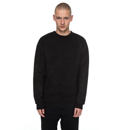 dcshoes, Свитшот Atchison, BLACK (kvj0) Atchison - Faux Suede Sweatshirt EDYFT03299