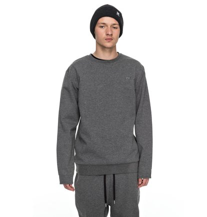 dcshoes, Свитшот Dukeries, CHARCOAL HEATHER (kteh) Dukeries - Technical Sweatshirt EDYFT03302