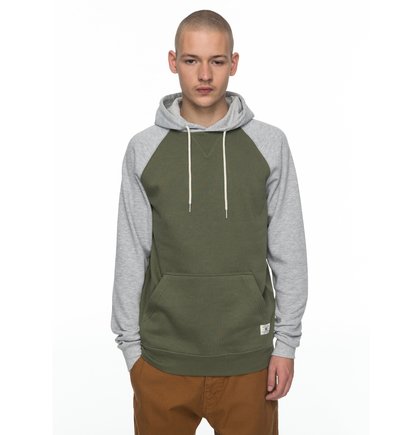 dcshoes, Худи Rebel Raglan, VINTAGE GREEN (gzj0) Rebel Raglan - Hoodie EDYFT03333