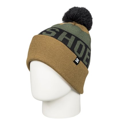 dcshoes, Шапка мужская с помпоном Chester, DULL GOLD (cne0) Chester - Bobble Hat EDYHA03036