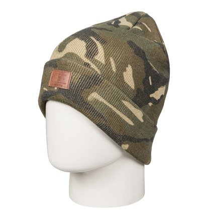 dcshoes, Label - Cuff Beanie, BRITISH WOODLAND CAMO (crg7) Label - Cuff Beanie EDYHA03054