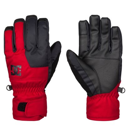 dcshoes, Сноубордические перчатки Seger, RACING RED (rqr0) Seger - Snow Gloves EDYHN03017