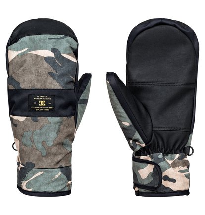 dcshoes, Сноубордические варежки Franchise, BRITISH WOODLAND CAMO (crg7) Franchise - Snowboard/Ski Mittens EDYHN03023