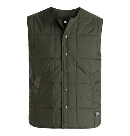 dcshoes, Стеганый мужской жилет Fawdon, DARK OLIVE (csn0) Fawdon - Quilted Vest EDYJK03073