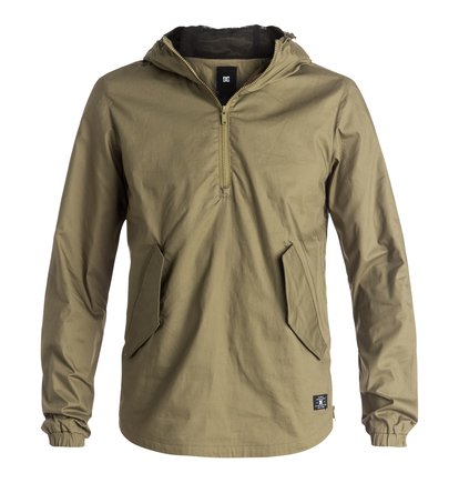 dcshoes, Куртка-пуловер Rockerby, DUSKY GREEN (tpd0) Rockerby - Pullover Jacket EDYJK03107