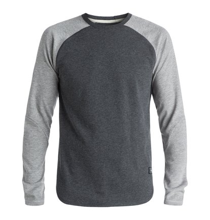 dcshoes, Футболка Luckenwald с длинным рукавом, HEATHER CHARCOAL (kteh) Luckenwald - Long Sleeve T-Shirt EDYKT03280
