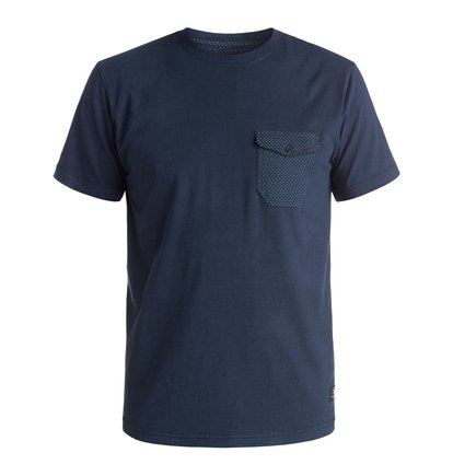 dcshoes, Футболка Hailey Morris с нагрудным карманом, BLACK IRIS DOT (btl3) Hailey Morris - Pocket T-Shirt EDYKT03293