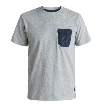 dcshoes, Футболка Hailey Morris с нагрудным карманом, INDIGO DOT (btl4) Hailey Morris - Pocket T-Shirt EDYKT03293