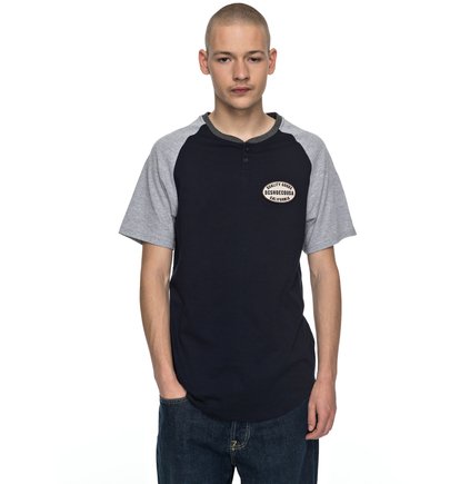 dcshoes, Футболка Toyone, DARK INDIGO (byj0) Toyone - Henley T-Shirt EDYKT03345