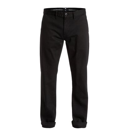 dcshoes, Брюки чинос Worker Slim 32", BLACK (kvj0) Worker Slim Fit 32" - Chinos EDYNP03105