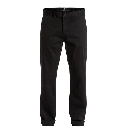 dcshoes, Брюки чинос Worker Straight 32", BLACK (kvj0) Worker Straight 32" - Chinos EDYNP03107
