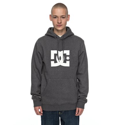 dcshoes, Свитшот Star, CHARCOAL HEATHER/WHITE (xssw) Star - Sweatshirt EDYSF03107