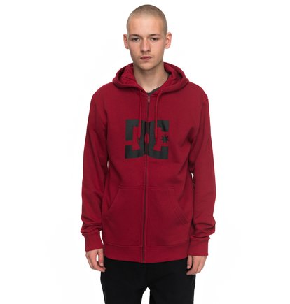 dcshoes, Толстовка на молнии Star, RIO RED (rrk0) Star - Zip-Up Hoodie EDYSF03108