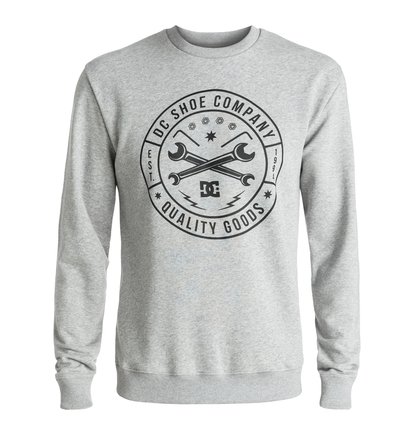 dcshoes, Толстовка Equipment, GREY HEATHER (knfh) Equipment - Sweatshirt EDYSF03126