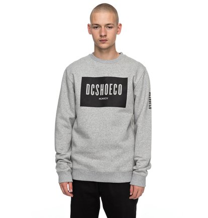 dcshoes, Свитшот Squareside, GREY HEATHER (knfh) Squareside - Sweatshirt EDYSF03140