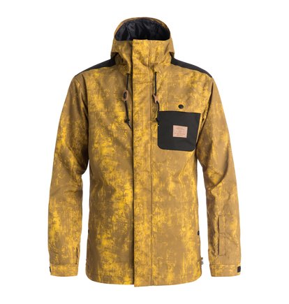 dcshoes, Сноубордическая куртка Delinquent, DECAY DULL GOLD (cne7) Delinquent - Snow Jacket EDYTJ03018