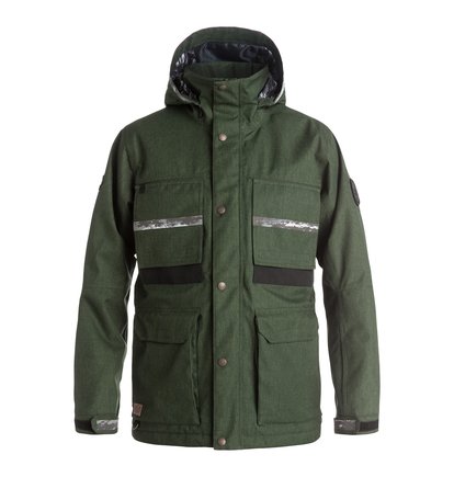 dcshoes, Сноубордическая куртка Company SPT, KOMBU GREEN (cta0) Company SPT - Snow Jacket EDYTJ03020