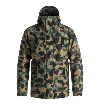 dcshoes, Сноубордическая куртка Servo, CAMOUFLAGE LODGE MEN (gph6) Servo - Snow Jacket EDYTJ03022