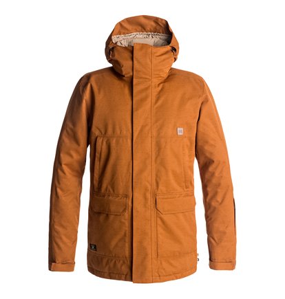 dcshoes, Harbor - Snow Jacket, LEATHER BROWN (cpl0) Harbor - Snow Jacket EDYTJ03046