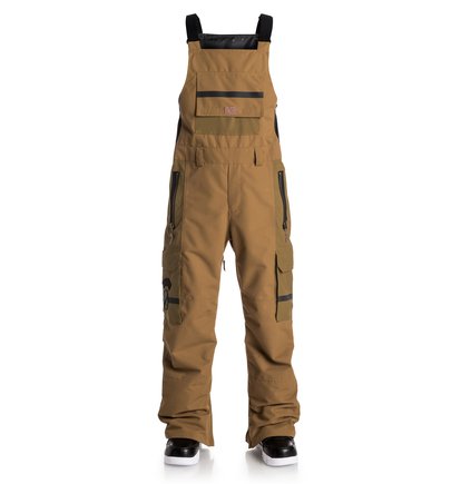 dcshoes, Сноубордические штаны-комбинезон Platoon, DULL GOLD (cne0) Platoon - Bib Snow Pants EDYTP03010