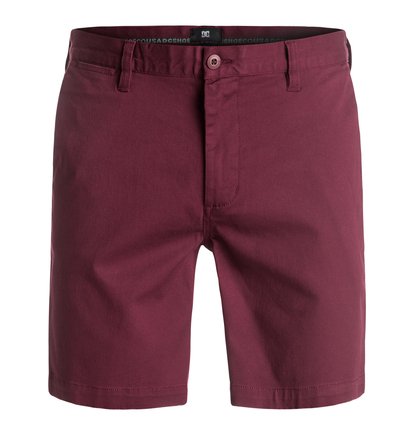 dcshoes, Мужские шорты Worker Slim, WINDSOR WINE (rsr0) Worker Slim - Shorts EDYWS03052