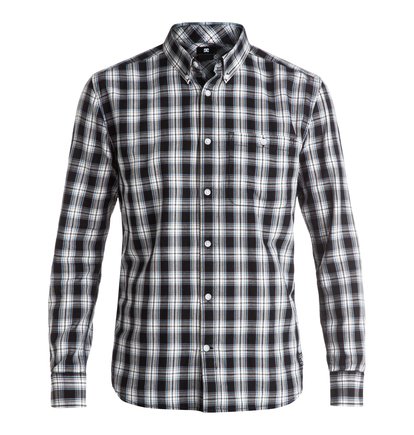 dcshoes, Рубашка Atura с длинным рукавом, ATURA BLACK (kvj1) Atura - Long Sleeve Shirt EDYWT03116