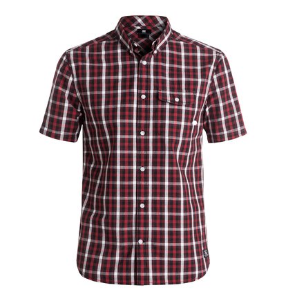 dcshoes, Рубашка Atura 5 с коротким рукавом, BLACK (kvj0) Atura 5 - Short Sleeve Shirt EDYWT03133