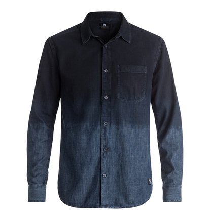 dcshoes, Рубашка Grantsburg с длинным рукавом, INDIGO DENIM (prr0) Grantsburg - Long Sleeve Shirt EDYWT03140