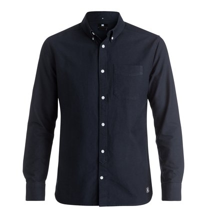dcshoes, Рубашка Oxford с длинным рукавом, DARK INDIGO (byj0) Oxford - Long Sleeve Shirt EDYWT03143