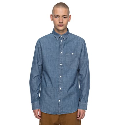 dcshoes, Рубашка с длинным рукавом Arrowood, INDIGO CHAMBRAY (ktw0) Arrowood - Long Sleeve Shirt EDYWT03163