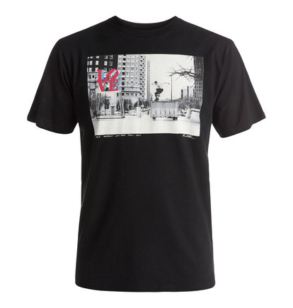 dcshoes, Футболка Kalis Love, BLACK (kvj0) Kalis Love - T-Shirt EDYZT03528