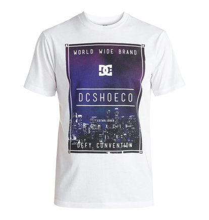 dcshoes, Футболка City Box, SNOW WHITE (wbb0) City Box - T-Shirt EDYZT03613