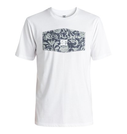 dcshoes, Футболка Regal Rags Round Box, SNOW WHITE (wbb0) Regal Rags Round Box - T-Shirt EDYZT03616