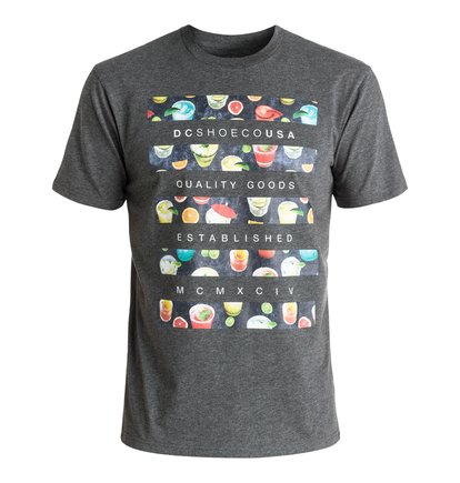 dcshoes, Drinkit - T-Shirt, CHARCOAL HEATHER (kteh) Drinkit - T-Shirt EDYZT03624