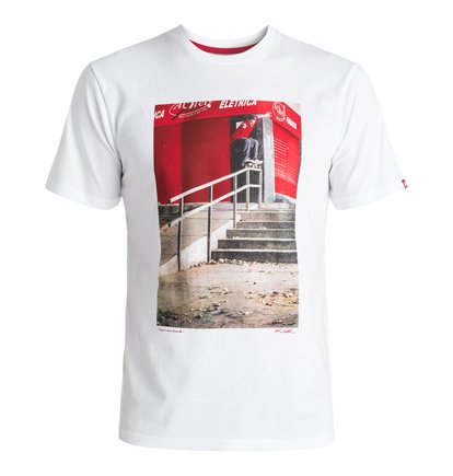 dcshoes, Футболка Tiago Blabac, SNOW WHITE (wbb0) Tiago Blabac - T-Shirt EDYZT03659