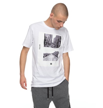 dcshoes, Футболка Keep Moving, SNOW WHITE (wbb0) Keep Moving - T-Shirt EDYZT03705