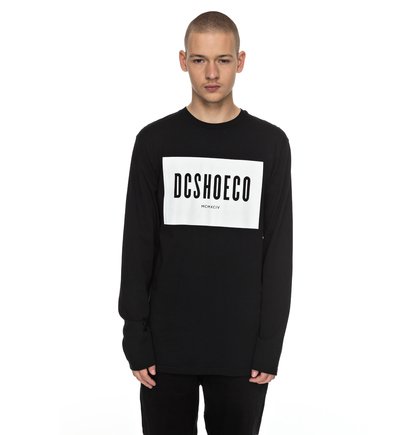 dcshoes, Лонгслив Squareside, BLACK (kvj0) Squareside - Long Sleeve T-Shirt EDYZT03706