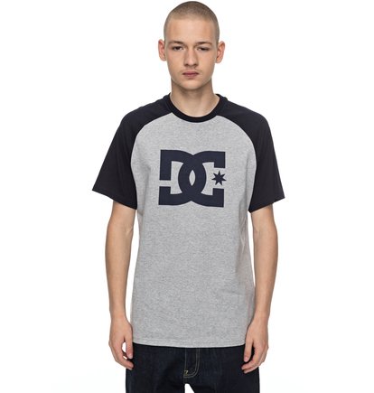 dcshoes, Футболка Star Raglan, GREY HEATHER (knfh) Star Raglan - T-Shirt EDYZT03707