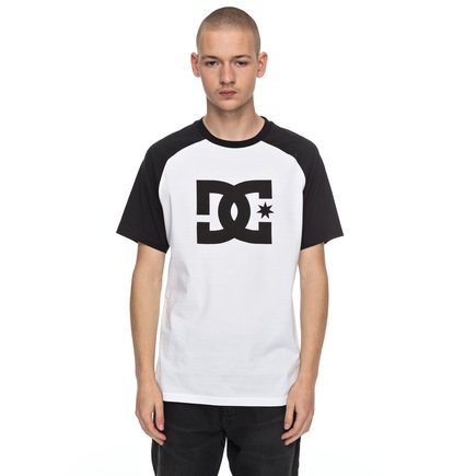 dcshoes, Футболка Star Raglan, SNOW WHITE (wbb0) Star Raglan - T-Shirt EDYZT03707