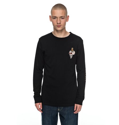 dcshoes, Лонгслив Death & Glory, BLACK (kvj0) Death & Glory - Long Sleeve T-Shirt EDYZT03714