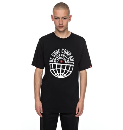 dcshoes, Футболка Global Team, BLACK (kvj0) Global Team - T-Shirt EDYZT03729
