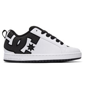 dcshoes, Men's Court Graffik SE Shoes, BLACK/WHITE/WHITE (xkww) Court Graffik SE - Shoes 300927