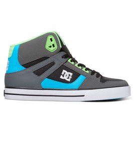 dcshoes, Men's Spartan WC High-Top Shoes, GREY/GREEN/BLUE (xsgb) Spartan High WC - High-Top Shoes 302523