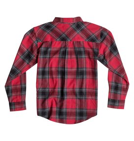 dcshoes, Boy's 8-16 Swell Flannel Shirt, TANGO RED (rrh0) Swell Woven 50664046