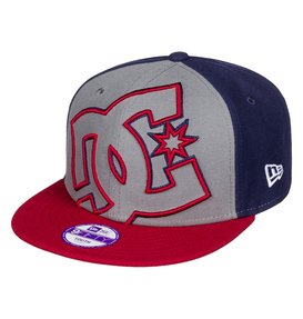dcshoes, Double Up - Casquette snapback, GREY HEATHER/SUMMER BLUES (xssb) Double Up - Snapback Cap ADBHA03050