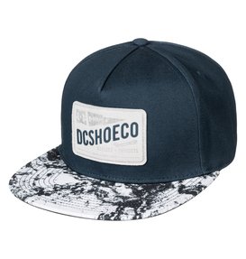 dcshoes, Leatherstan - Casquette snapback, SUMMER BLUES (bra0) Leatherstan - Snapback Cap ADBHA03052