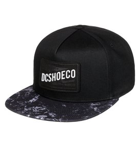 dcshoes, Leatherstan - Casquette snapback, BLACK (kvj0) Leatherstan - Snapback Cap ADBHA03052